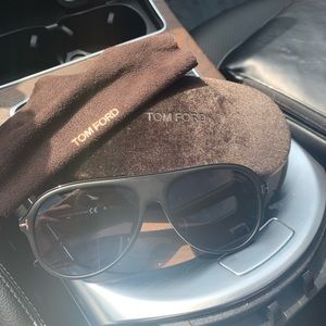 Men's Tom Ford sunglasses.
